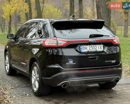 Черный Форд Эдж, объемом двигателя 2 л и пробегом 168 тыс. км за 14700 $, фото 15 на Automoto.ua