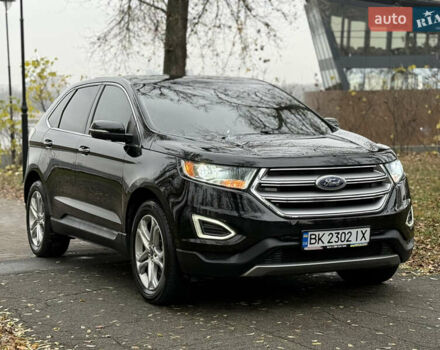 Черный Форд Эдж, объемом двигателя 2 л и пробегом 168 тыс. км за 14700 $, фото 12 на Automoto.ua