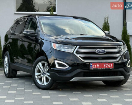 Черный Форд Эдж, объемом двигателя 2 л и пробегом 150 тыс. км за 15950 $, фото 2 на Automoto.ua