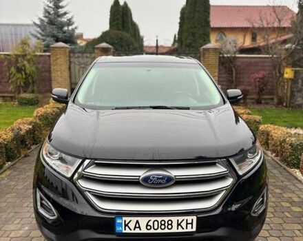 Черный Форд Эдж, объемом двигателя 2 л и пробегом 131 тыс. км за 18000 $, фото 1 на Automoto.ua