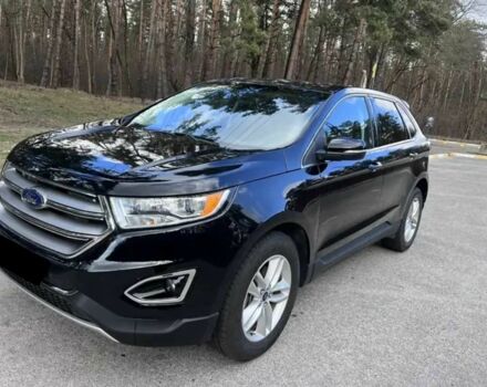 Черный Форд Эдж, объемом двигателя 2 л и пробегом 90 тыс. км за 12700 $, фото 4 на Automoto.ua