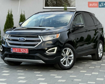 Черный Форд Эдж, объемом двигателя 2 л и пробегом 150 тыс. км за 15950 $, фото 9 на Automoto.ua