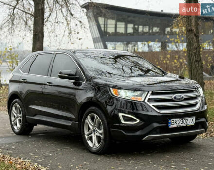 Черный Форд Эдж, объемом двигателя 2 л и пробегом 168 тыс. км за 14700 $, фото 13 на Automoto.ua