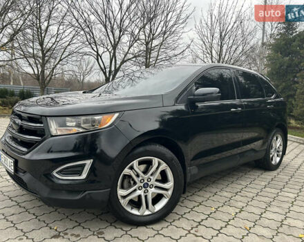 Черный Форд Эдж, объемом двигателя 3.5 л и пробегом 165 тыс. км за 17200 $, фото 3 на Automoto.ua