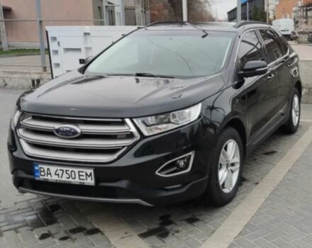Форд Едж 2018 у Кропивницькому (Кіровограді) на Automoto.ua Чорний Форд Едж, об'ємом двигуна 2 л та пробігом 75 тис. км за 17699 $, фото 12 на Automoto.ua