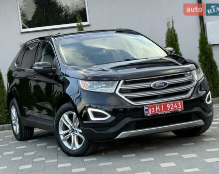 Черный Форд Эдж, объемом двигателя 2 л и пробегом 150 тыс. км за 15950 $, фото 5 на Automoto.ua