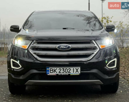 Черный Форд Эдж, объемом двигателя 2 л и пробегом 168 тыс. км за 14700 $, фото 10 на Automoto.ua