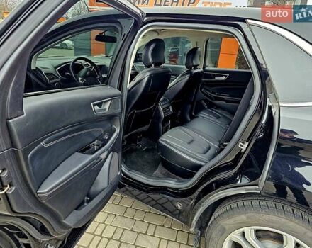 Черный Форд Эдж, объемом двигателя 2 л и пробегом 136 тыс. км за 19700 $, фото 15 на Automoto.ua