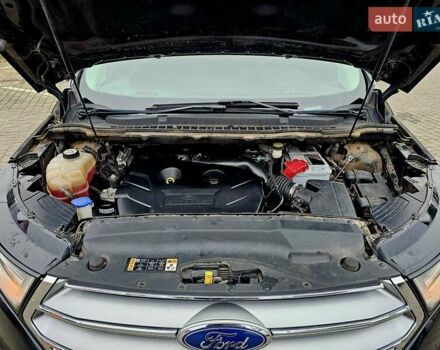Черный Форд Эдж, объемом двигателя 2 л и пробегом 136 тыс. км за 19700 $, фото 10 на Automoto.ua