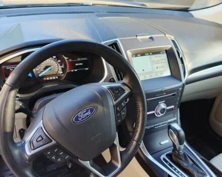 Черный Форд Эдж, объемом двигателя 2 л и пробегом 284 тыс. км за 16000 $, фото 8 на Automoto.ua