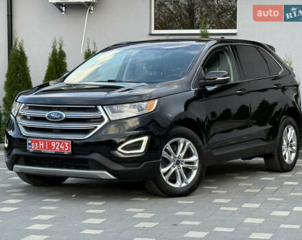 Черный Форд Эдж, объемом двигателя 2 л и пробегом 150 тыс. км за 15950 $, фото 10 на Automoto.ua