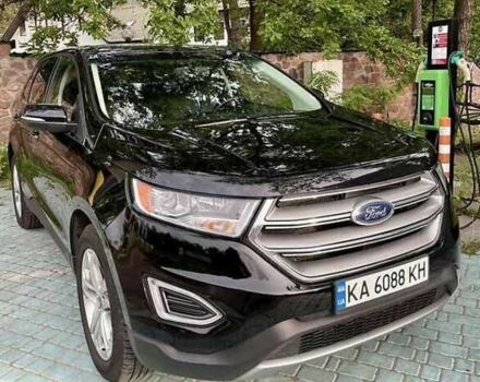 Черный Форд Эдж, объемом двигателя 2 л и пробегом 130 тыс. км за 9500 $, фото 1 на Automoto.ua