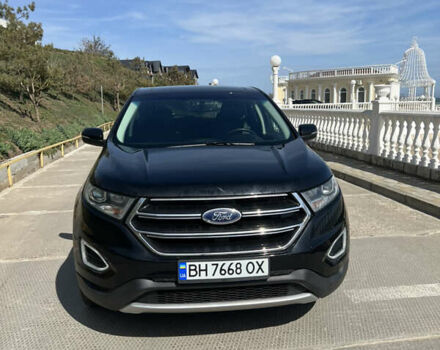 Черный Форд Эдж, объемом двигателя 2 л и пробегом 81 тыс. км за 17500 $, фото 2 на Automoto.ua