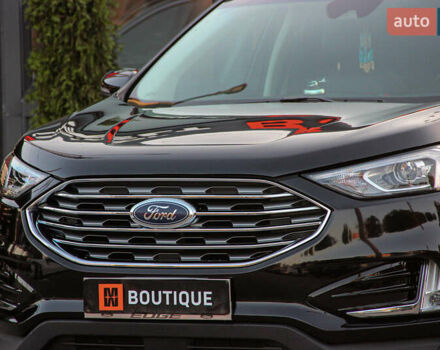 Черный Форд Эдж, объемом двигателя 2 л и пробегом 86 тыс. км за 24900 $, фото 4 на Automoto.ua