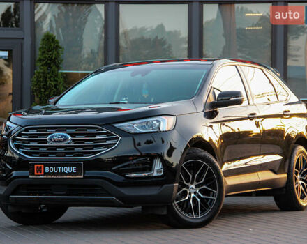 Черный Форд Эдж, объемом двигателя 2 л и пробегом 86 тыс. км за 24900 $, фото 3 на Automoto.ua