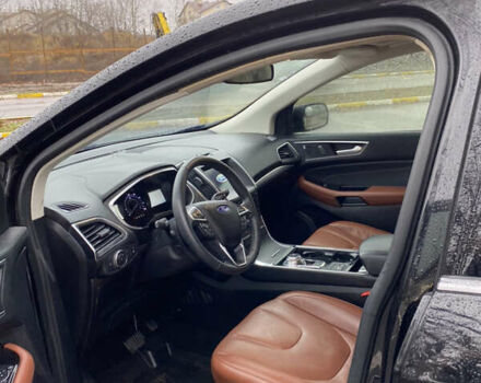 Черный Форд Эдж, объемом двигателя 2 л и пробегом 128 тыс. км за 18499 $, фото 4 на Automoto.ua