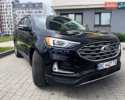 Черный Форд Эдж, объемом двигателя 2 л и пробегом 85 тыс. км за 20700 $, фото 4 на Automoto.ua