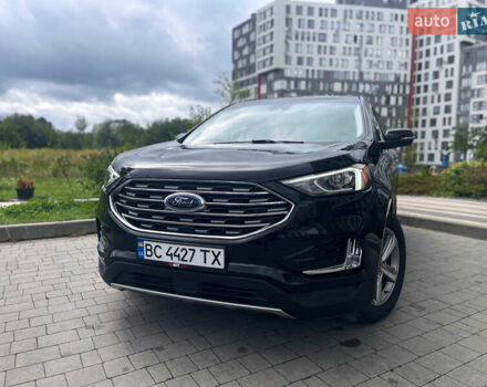 Черный Форд Эдж, объемом двигателя 2 л и пробегом 85 тыс. км за 20700 $, фото 1 на Automoto.ua