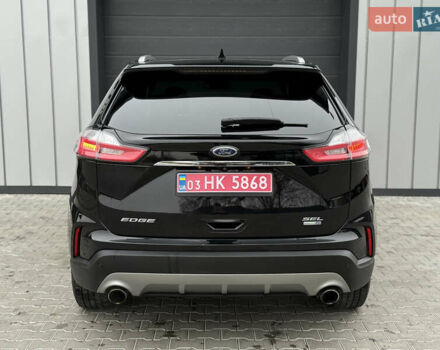 Черный Форд Эдж, объемом двигателя 2 л и пробегом 276 тыс. км за 14300 $, фото 9 на Automoto.ua