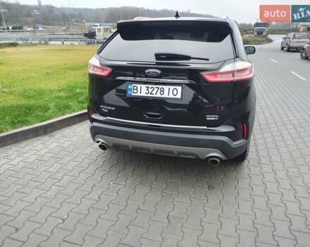 Черный Форд Эдж, объемом двигателя 2 л и пробегом 122 тыс. км за 16700 $, фото 13 на Automoto.ua