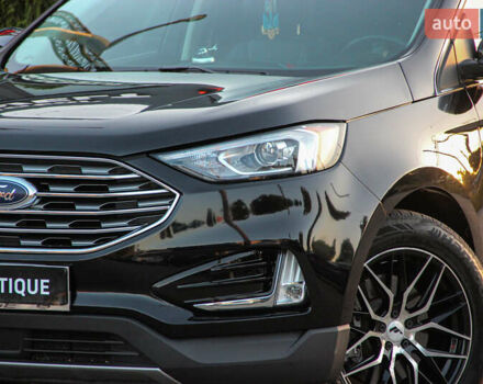 Черный Форд Эдж, объемом двигателя 2 л и пробегом 86 тыс. км за 24900 $, фото 2 на Automoto.ua