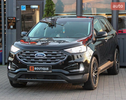 Черный Форд Эдж, объемом двигателя 2 л и пробегом 86 тыс. км за 24900 $, фото 7 на Automoto.ua