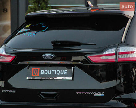 Черный Форд Эдж, объемом двигателя 2 л и пробегом 86 тыс. км за 24900 $, фото 16 на Automoto.ua