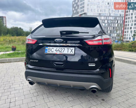 Черный Форд Эдж, объемом двигателя 2 л и пробегом 85 тыс. км за 20700 $, фото 11 на Automoto.ua