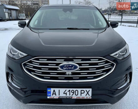 Черный Форд Эдж, объемом двигателя 2 л и пробегом 151 тыс. км за 12500 $, фото 2 на Automoto.ua