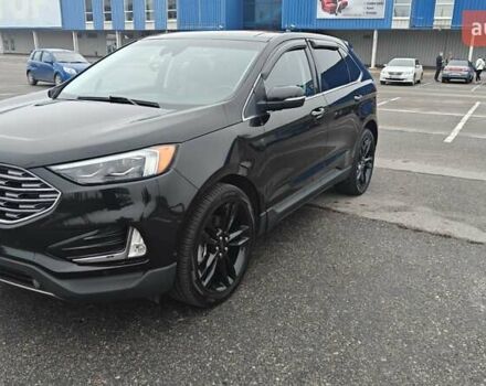 Черный Форд Эдж, объемом двигателя 2 л и пробегом 80 тыс. км за 19999 $, фото 14 на Automoto.ua