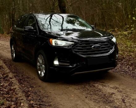 Черный Форд Эдж, объемом двигателя 2 л и пробегом 88 тыс. км за 17000 $, фото 1 на Automoto.ua