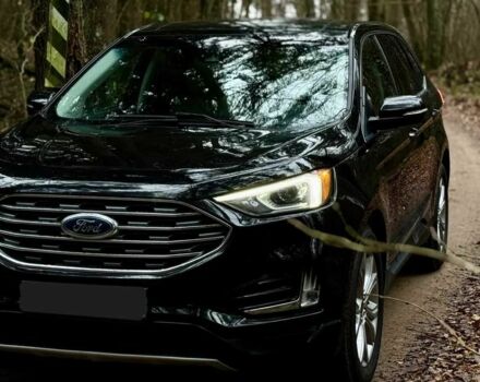 Черный Форд Эдж, объемом двигателя 2 л и пробегом 110 тыс. км за 14500 $, фото 1 на Automoto.ua