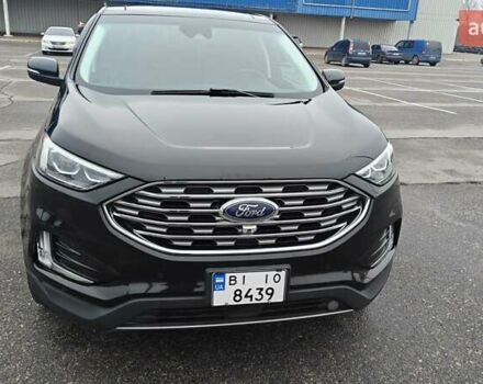 Черный Форд Эдж, объемом двигателя 2 л и пробегом 80 тыс. км за 19999 $, фото 1 на Automoto.ua