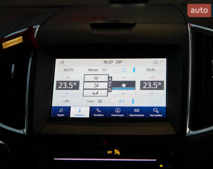 Черный Форд Эдж, объемом двигателя 2 л и пробегом 86 тыс. км за 24900 $, фото 46 на Automoto.ua