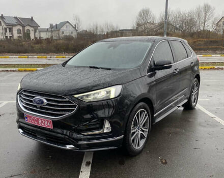 Черный Форд Эдж, объемом двигателя 2 л и пробегом 128 тыс. км за 18499 $, фото 12 на Automoto.ua