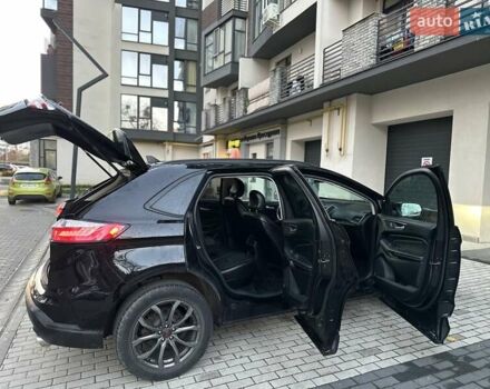 Черный Форд Эдж, объемом двигателя 2 л и пробегом 134 тыс. км за 17900 $, фото 19 на Automoto.ua