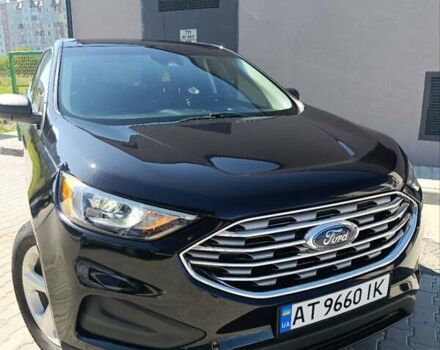 Черный Форд Эдж, объемом двигателя 2 л и пробегом 111 тыс. км за 17000 $, фото 1 на Automoto.ua