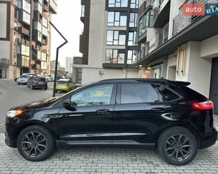 Черный Форд Эдж, объемом двигателя 2 л и пробегом 134 тыс. км за 17900 $, фото 9 на Automoto.ua