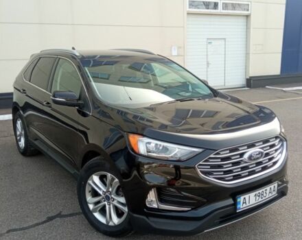 Черный Форд Эдж, объемом двигателя 2 л и пробегом 80 тыс. км за 19500 $, фото 1 на Automoto.ua