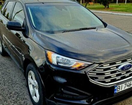 Черный Форд Эдж, объемом двигателя 2 л и пробегом 92 тыс. км за 17500 $, фото 12 на Automoto.ua