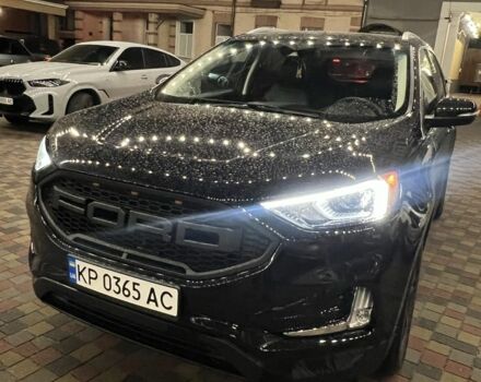 Черный Форд Эдж, объемом двигателя 2 л и пробегом 91 тыс. км за 429 $, фото 1 на Automoto.ua