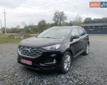 Черный Форд Эдж, объемом двигателя 2 л и пробегом 186 тыс. км за 17700 $, фото 5 на Automoto.ua