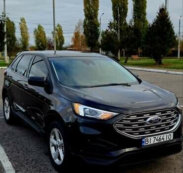 Черный Форд Эдж, объемом двигателя 2 л и пробегом 92 тыс. км за 17500 $, фото 2 на Automoto.ua
