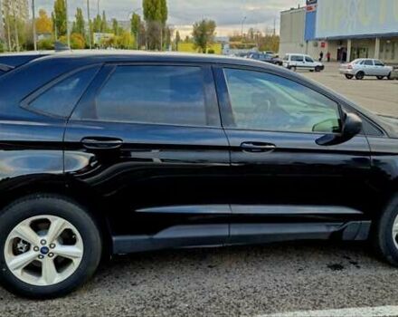 Черный Форд Эдж, объемом двигателя 2 л и пробегом 92 тыс. км за 17500 $, фото 6 на Automoto.ua