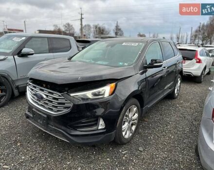 Черный Форд Эдж, объемом двигателя 2 л и пробегом 133 тыс. км за 14900 $, фото 1 на Automoto.ua