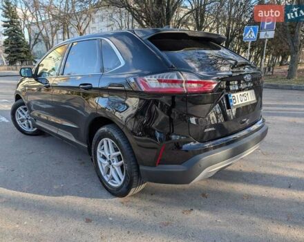 Черный Форд Эдж, объемом двигателя 2 л и пробегом 98 тыс. км за 19500 $, фото 12 на Automoto.ua