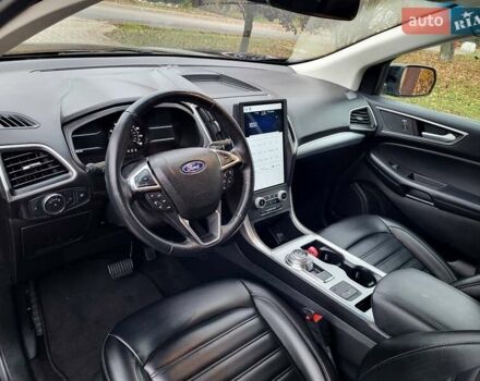 Черный Форд Эдж, объемом двигателя 2 л и пробегом 108 тыс. км за 19900 $, фото 11 на Automoto.ua