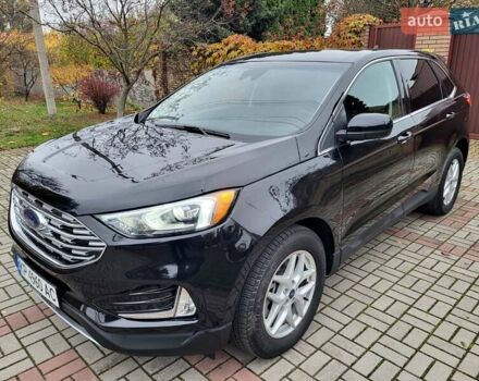 Черный Форд Эдж, объемом двигателя 2 л и пробегом 108 тыс. км за 19900 $, фото 1 на Automoto.ua