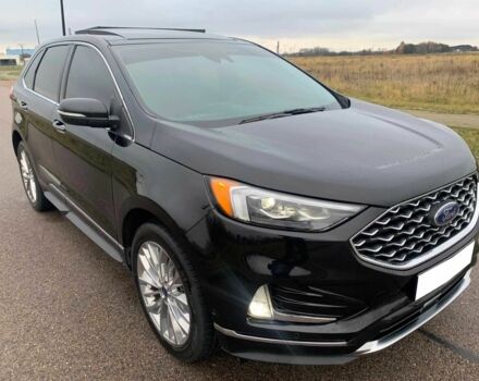 Черный Форд Эдж, объемом двигателя 2 л и пробегом 17 тыс. км за 14100 $, фото 1 на Automoto.ua