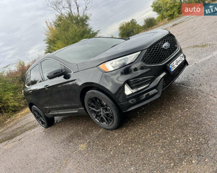 Черный Форд Эдж, объемом двигателя 2 л и пробегом 42 тыс. км за 22000 $, фото 6 на Automoto.ua